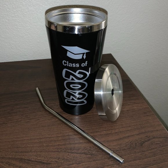 Class of 2021 Metal Tumbler - Picture 6 of 6